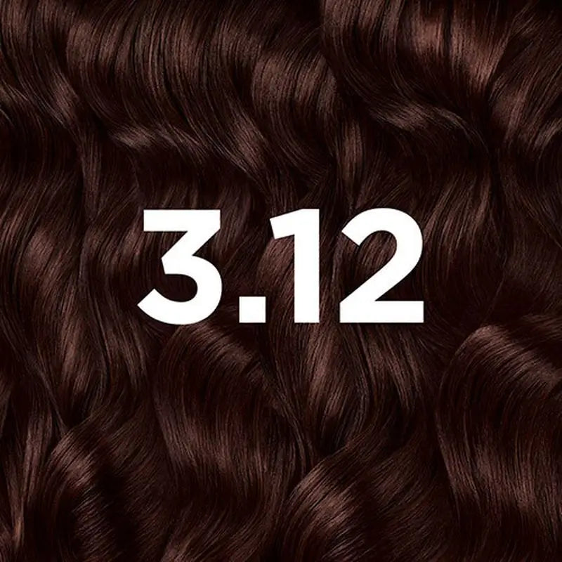 Garnier Good Permanent Colouring Sans ammoniaque, 90% d'origine naturelle Teinte 3.12 Cranberry Brown.