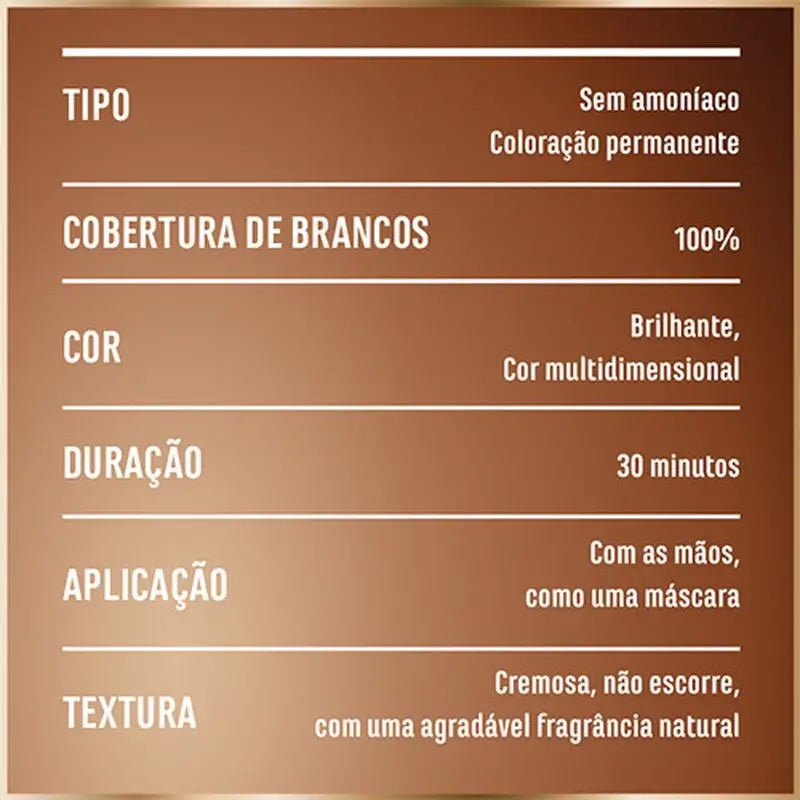 Garnier Good Permanent Colouring Sans ammoniaque, 90% d'origine naturelle Teinte 3.12 Cranberry Brown.