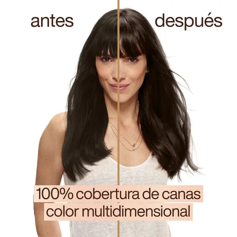 Garnier Good Permanent Colouring Sans ammoniaque, 90% d'origine naturelle Teinte 4.0 Cocoa Brown.