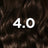 Garnier Good Permanent Colouring Sans ammoniaque, 90% d'origine naturelle Teinte 4.0 Cocoa Brown.
