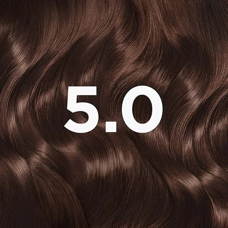 Garnier Good Coloration Permanente Sans ammoniaque, 90% d'origine naturelle Teinte 5.0 Marron Marron.
