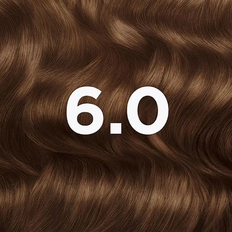 Coloration permanente Garnier Good, sans ammoniaque, 90% d'origine naturelle Teinte 6.0 Auburn Mocaccino.