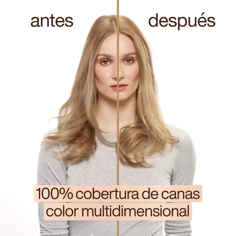 Garnier Good Permanent Colouring Sans ammoniaque, 90% d'origine naturelle Teinte 8.0 Honey Blonde.