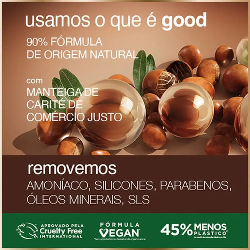 Garnier Good Coloration Permanente Sans ammoniaque, 90% d'origine naturelle Teinte 9.1 Blond Vanille.