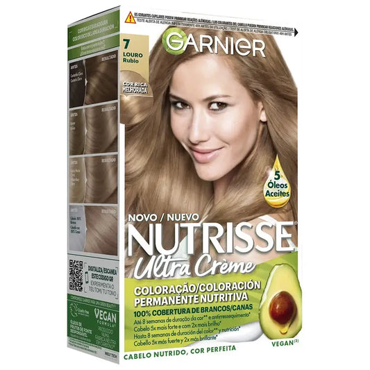Garnier Nutrisse Coloration Permanente Blonde Shade 7 , 160 ml