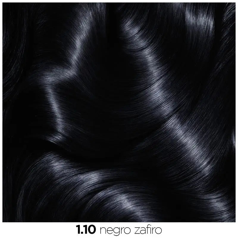 Garnier Olia Coloration Permanente Sans Ammoniaque, Odeur Agréable Avec Huiles Florales Naturelles - Noir Saphir 1.1