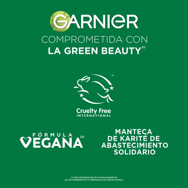Garnier Original Remedies Shampooing à l'huile d'avocat et au beurre de karité pour cheveux indisciplinés et crépus 600 ml