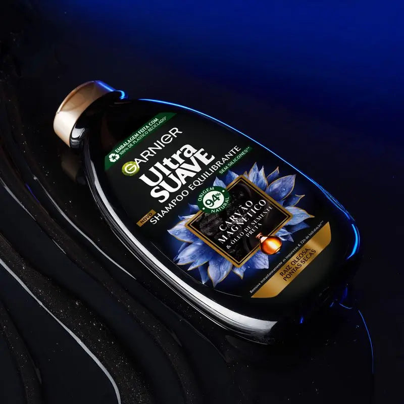 Shampooing au charbon magnétique Garnier Original Remedies