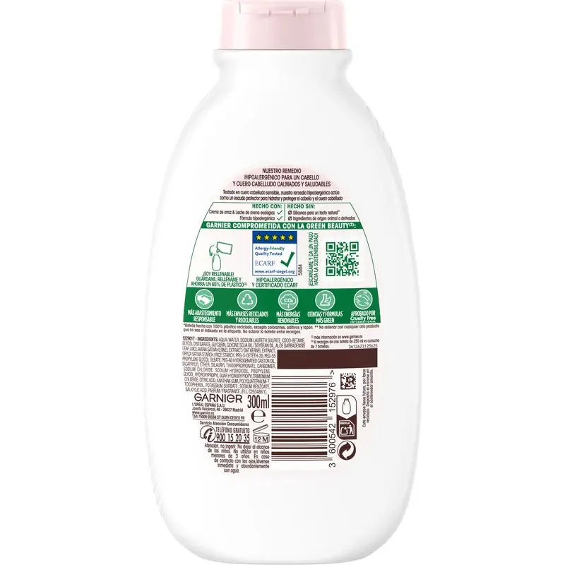 Garnier Original Remedies Oatmeal Delicatesse Sensitive Scalp Shampooing