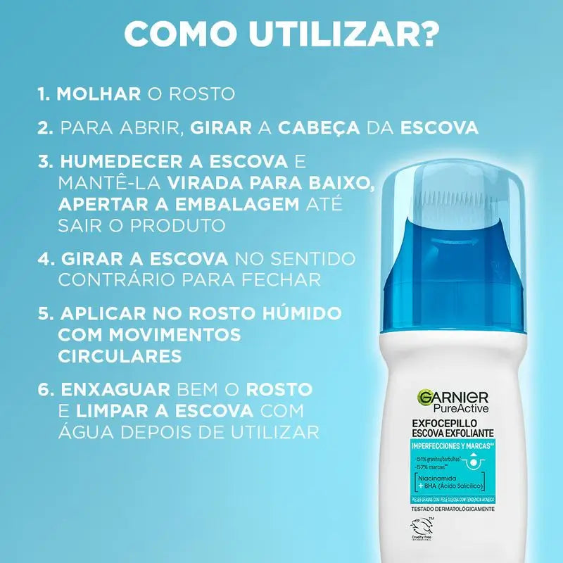 Garnier Pureactive Exfoliant Anti-Blemish - 150 Ml