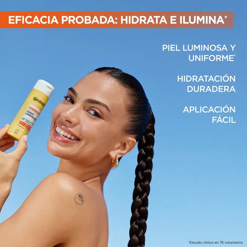 Garnier Salicylic Vit C Liquid Illuminator 120ml