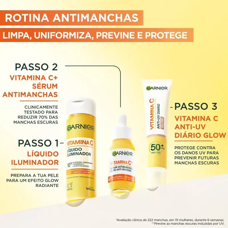 Garnier Salicylic Vit C Liquid Illuminator 120ml