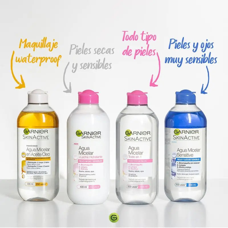 Garnier Skin Active Oil Eau Micellaire - 400 Ml