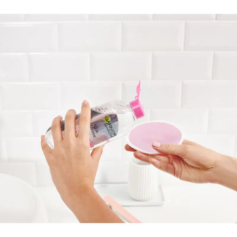 Disques démaquillants réutilisables en microfibre Garnier Skin Active
