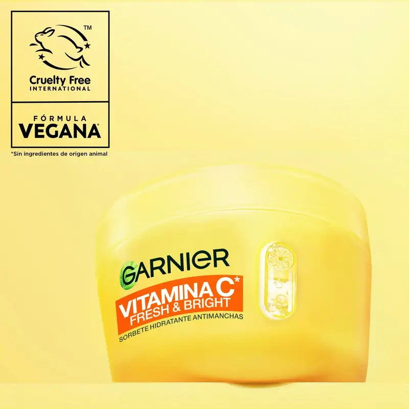 Garnier Vitamin C Fresh & Bright Moisturising Sorbet Cream Anti-Blemish, 85 ml