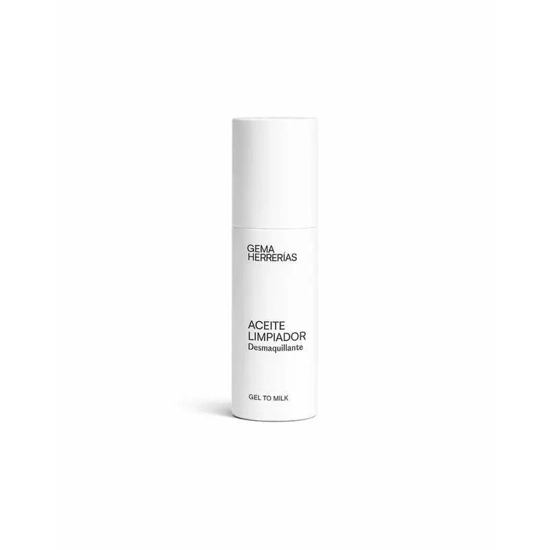 Gema Herrerías Gel au lait Huile nettoyante et démaquillante ,150 ml