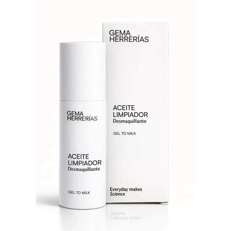 Gema Herrerías Gel to Milk Cleansing and Make-up Removing Oil ,150 ml