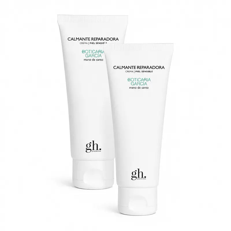 Gema Herrerías x Boticaria Garcia Mano de Santo Crème réparatrice, paquet de 2 x 100 ml