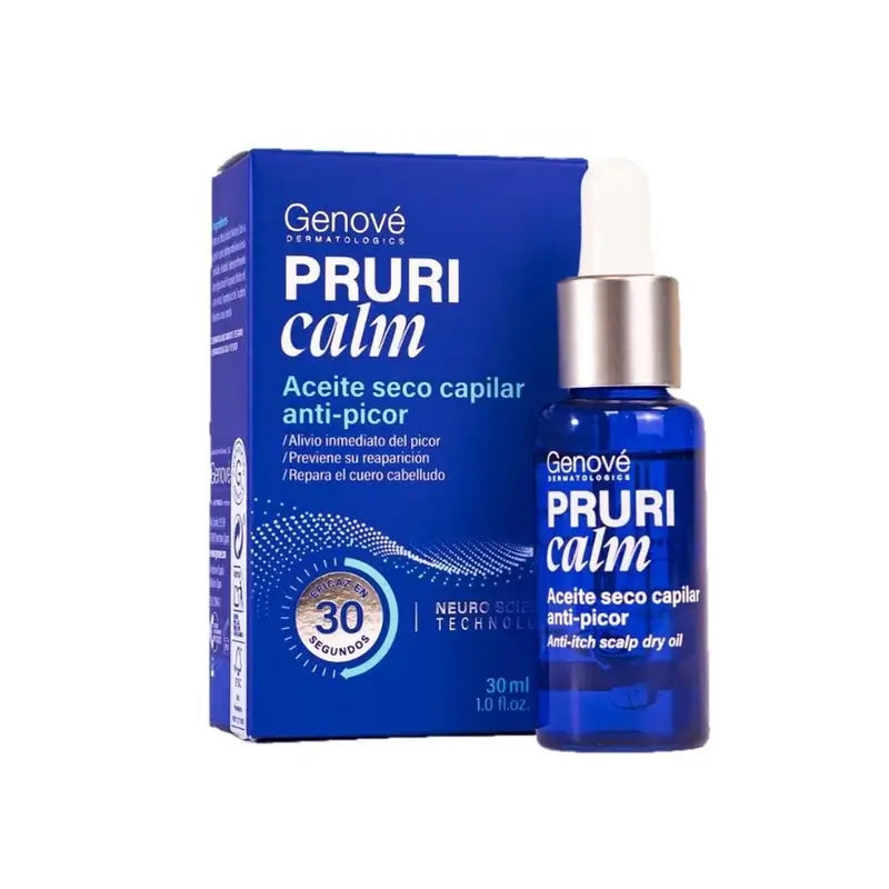 Genové Pluricalm Huile pour cheveux secs, 30 ml