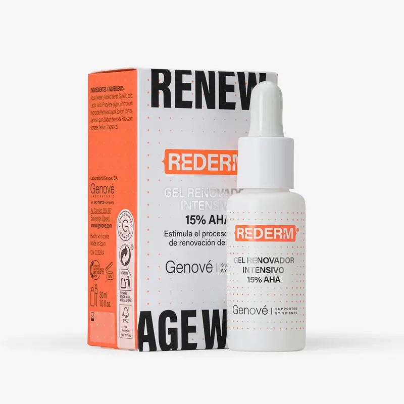 Genové Rederm Rederm Intensive Renewal Gel 15% Aha, 30 ml