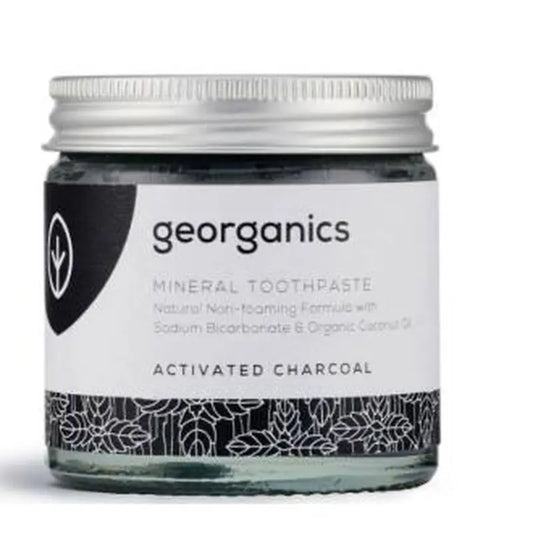 Georganics Activated Carbon Mineral Toothpaste Cream 60Ml.