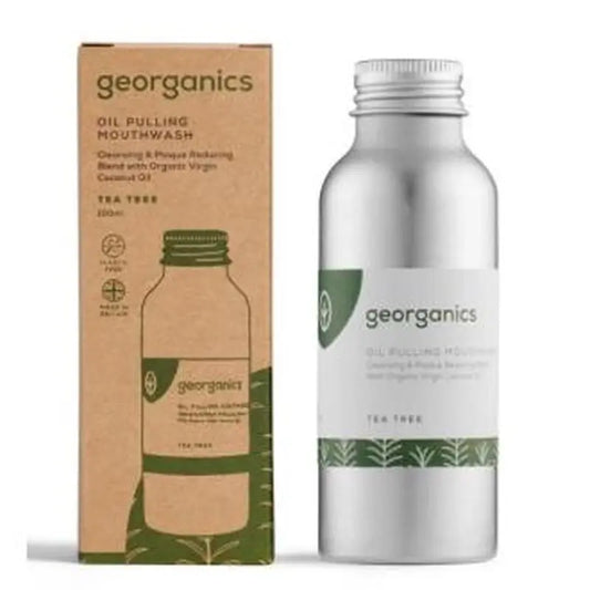 Georganics Mouthwash With Tea Tree Oil 100Ml.