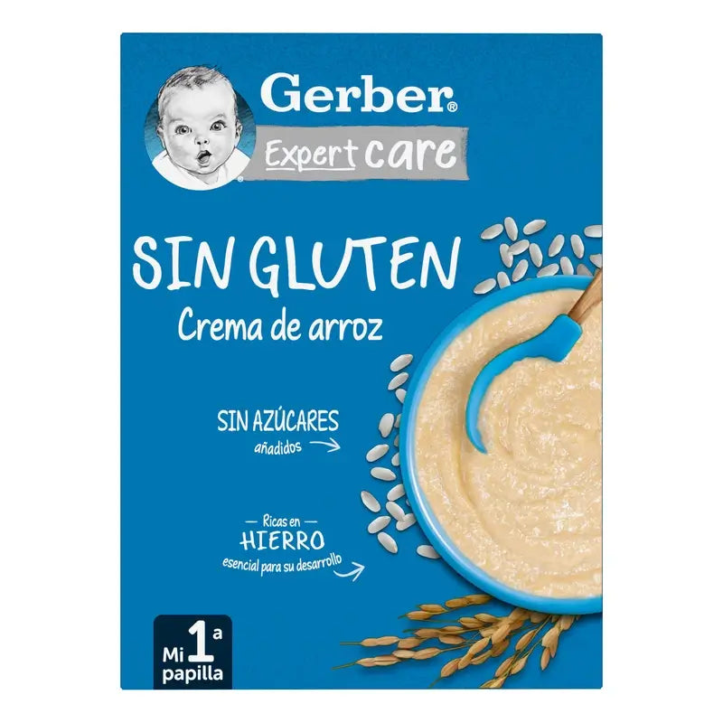 GERBER Crème de céréales au riz sans gluten 250g