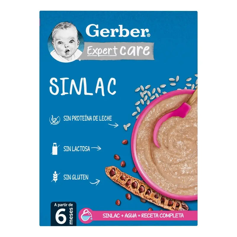 Gerber Papilla Expertcare Sinlac, dès 6 mois, 250 Gr