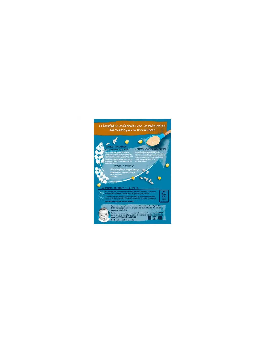 Gerber Papille sans gluten, 250g