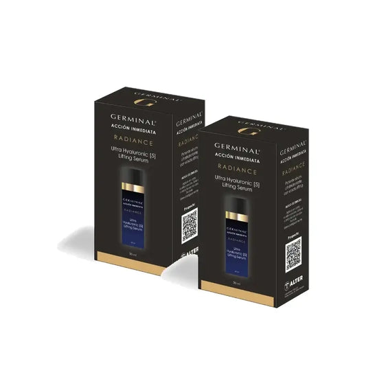 Germinal Action Immédiate Radiance Ultra Hyaluronic [5] Sérum Liftant, 30 ml, lot de 2
