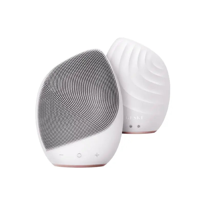 Geske 5 In 1 Sonic Facial Brush - White Gold Pink