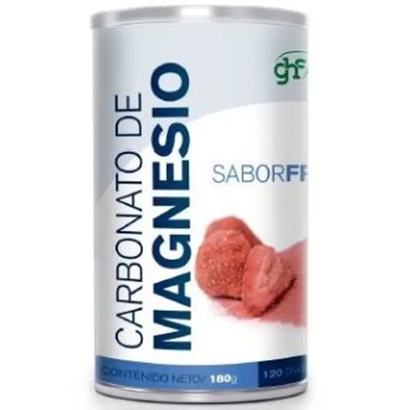 Ghf Magnesium Carbonate Strawberry Flavour 180Gr.