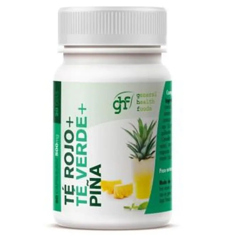 Ghf Green Tea+Red Tea+Pineapple 60 Capsules