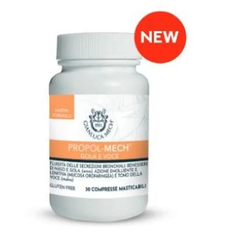 Gianluca Mech Propol-Mech Mint-Lemon Flavour 30 Tabs.