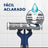 Rasoirs jetables Gillette Blue Ii Max X10, 2 lames gel lubrifiant