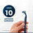 Gillette Blue3 Smooth 8+4 Rasoirs jetables pour hommes Tête pivotante 40° et bande lubrifiante, 12 pcs.
