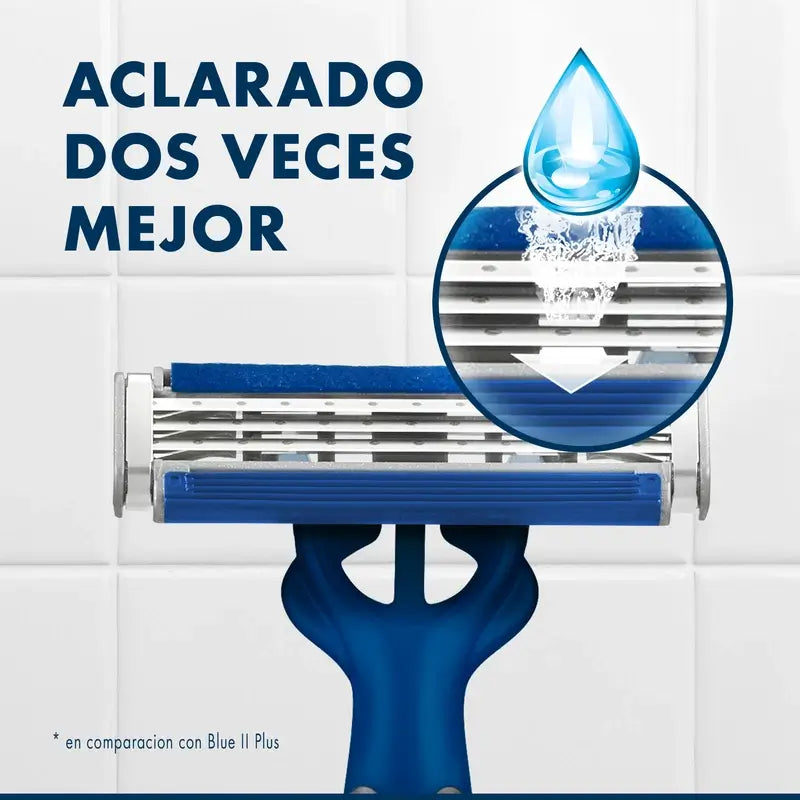Rasoirs jetables à 3 lames Gillette Blue3 Smooth, 16 pcs.