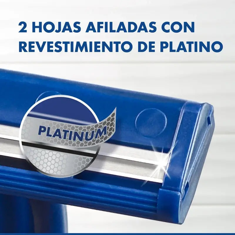 Gillette Blueii Rasoirs jetables pour hommes, 20 pcs.