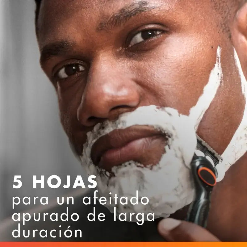 Lames de rechange pour rasoirs pour hommes Gillette Fusion5 Power, 4 pièces