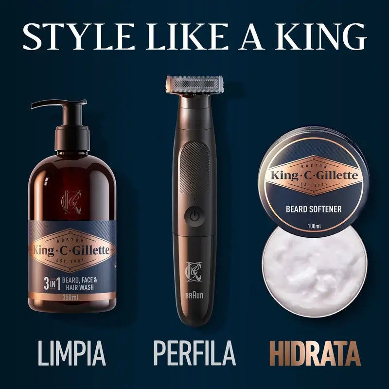 Gillette King C. Smooth Beard Balm, 100 ml