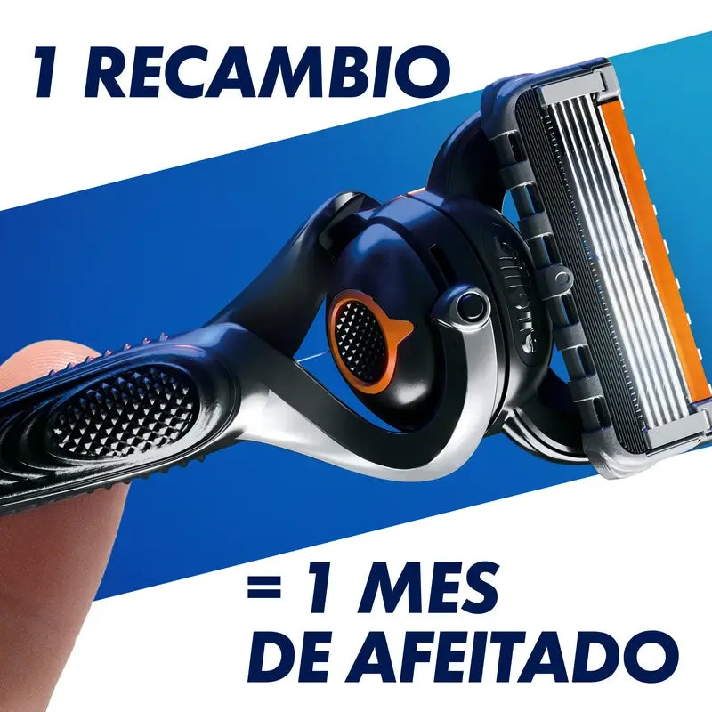 Gillette Proglide Pack avec Rasoir + 1 Recharge + Gel