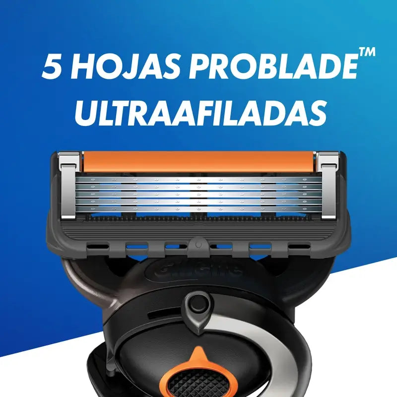 Gillette Proglide Pack avec Rasoir + 1 Recharge + Gel