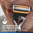 Recharges de rasoir pour hommes Gillette Proglide Power, 3 pièces