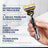 Recharges de rasoir pour hommes Gillette Proglide Power, 3 pièces