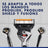 Recharges de rasoir pour hommes Gillette Proglide, 4 pièces