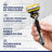 Recharges de rasoir pour hommes Gillette Proshield, 4 pièces