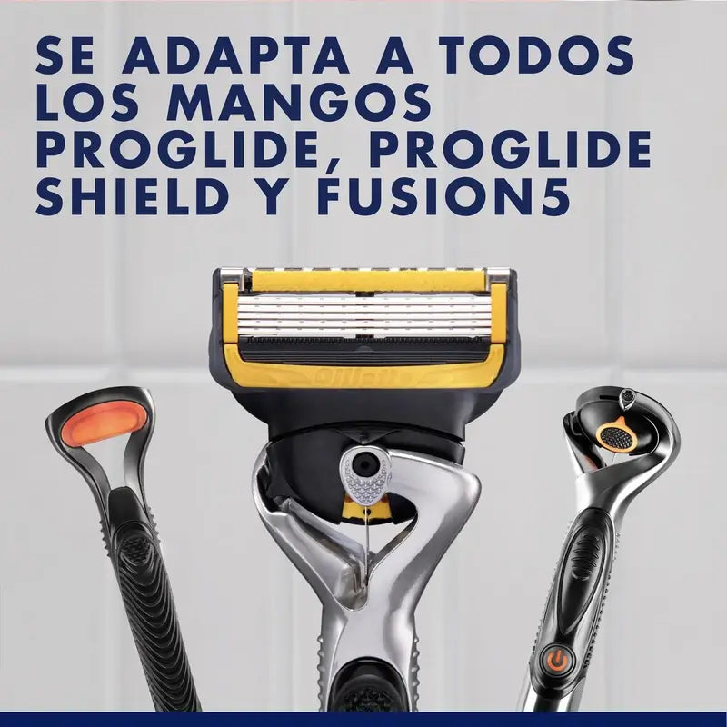 Recharges de rasoir pour hommes Gillette Proshield, 4 pièces