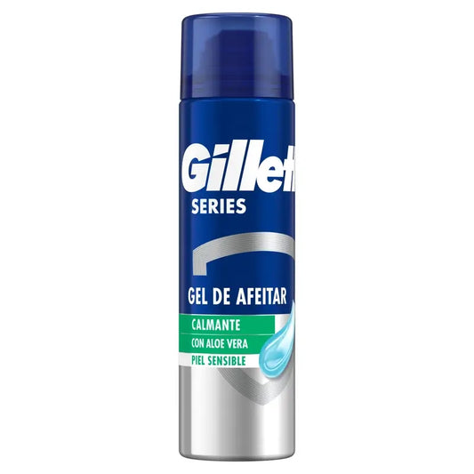 Gillette Series Soothing Shave Gel With Aloe Vera , 200 ml