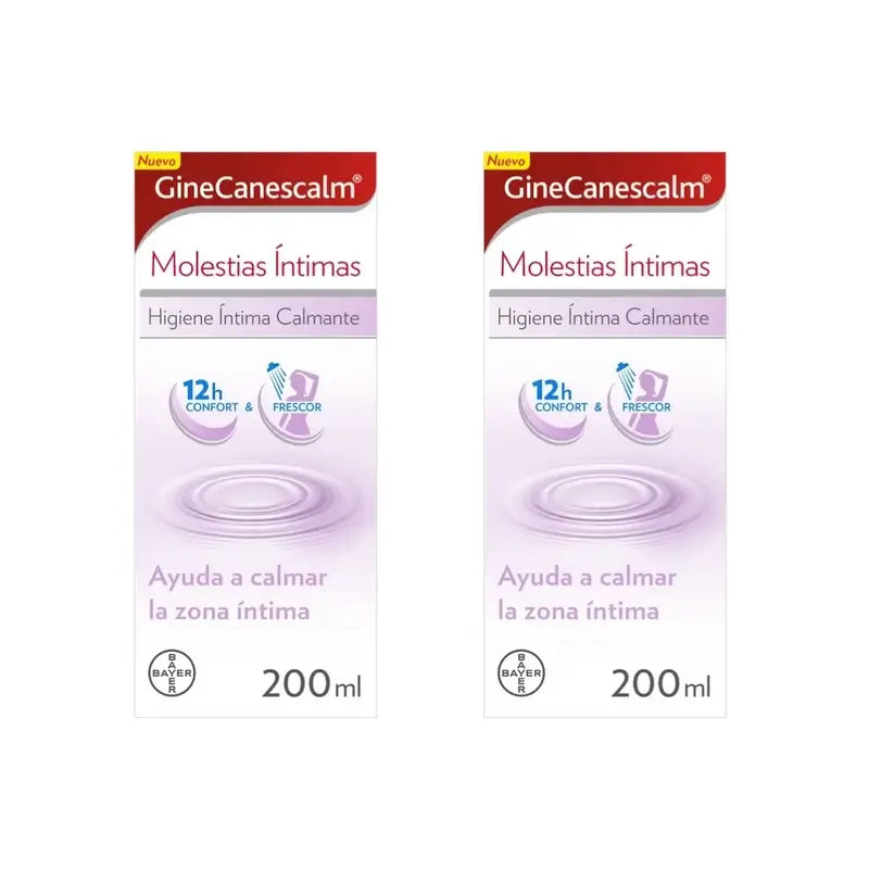 Ginescanes GineCanescalm Intimate Discomfort Gel, 2X200 Ml