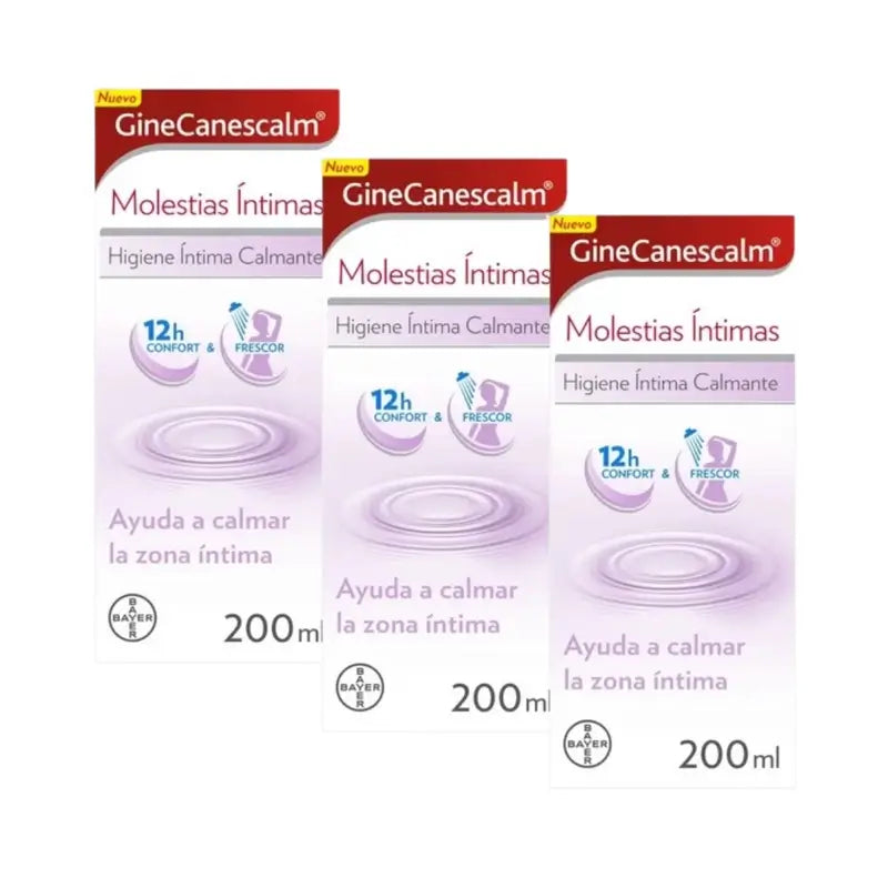 Gine-Canestén Ginecanescalm Intimate Discomfort Gel, 3X200 Ml